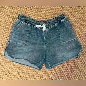 Maurice’s women’s blue‎ jean stretchy shorts size 18W